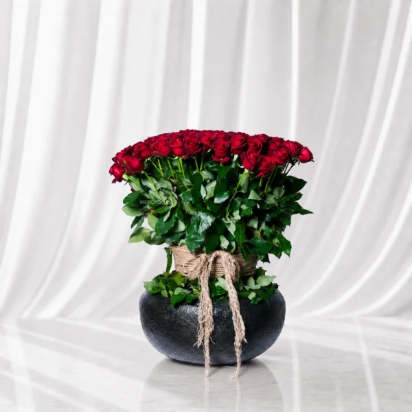 باکس گل رز کلاسیک - تصویر 1